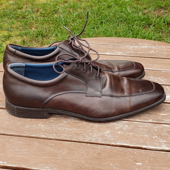 Gordon Rush Men's Brown Leather Shoes - Picture 2 of 6